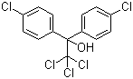 三氯杀螨醇分子结构 (CAS 115-32-2)