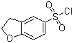 结构式 CAS# 115010-11-2, 2,3-二氢苯并呋喃-5-磺酰氯