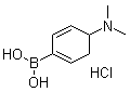 structure of CAS# 1150114-73-0, 4-(Dimethylamino)phenylboronic acid hydrochloride