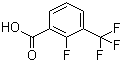 结构式 CAS# 115029-22-6, 2-氟-3-三氟甲基苯甲酸