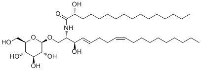 Soyacerebroside II molecular structure (CAS 115074-93-6)