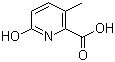 结构式 CAS# 115185-81-4, 6-羟基-3-甲基吡啶-2-羧酸