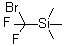 (Bromodifluoromethyl)trimethylsilane molecular structure (CAS 115262-01-6)