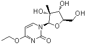 4-O-Ethyl-2'-C-methyluridine molecular structure (CAS 115494-62-7)