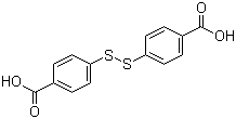 4,4'-Dithiobisbenzoic acid molecular structure (CAS 1155-51-7)