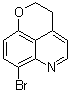 7-Bromo-2,3-dihydropyrano[4,3,2-de]quinoline molecular structure (CAS 1155270-72-6)