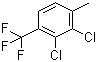 2,3-Dichloro-4-(trifluoromethyl)toluene molecular structure (CAS 115571-58-9)