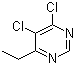 结构式 CAS# 115617-41-9, 4,5-二氯-6-乙基嘧啶