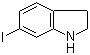 6-Iodoindoline molecular structure (CAS 115666-46-1)