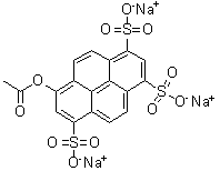 Trisodium 8-acetoxypyrene-1,3,6-trisulfonate molecular structure (CAS 115787-83-2)