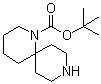 结构式 CAS# 1158750-00-5, 1,9-二氮杂螺[5.5]十一烷-1-羧酸叔丁酯
