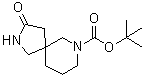 结构式 CAS# 1158750-91-4, 3-氧代-2,7-二氮杂螺[4.5]癸烷-7-羧酸叔丁酯