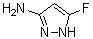 5-Fluoro-1H-pyrazol-3-amine molecular structure (CAS 1159196-53-8)