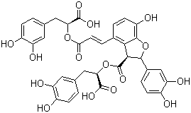 Salvianolic acid B molecular structure (CAS 115939-25-8)