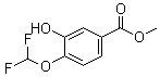 Methyl 3-hydroxy-4-(difluoromethoxy)benzoate molecular structure (CAS 1159429-52-3)