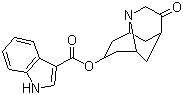 structure of CAS# 115956-12-2, Dolasteron;(2alpha,6alpha,8alpha,9abeta)-Octahydro-3-oxo-2,6-methano-2H-quinolizin-8-yl-1H-indole-3-carboxylate