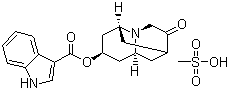 结构式 CAS# 115956-13-3, 甲磺酸多拉司琼