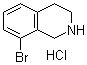 8-Bromo-1,2,3,4-tetrahydroisoquinoline hydrochloride molecular structure (CAS 1159813-53-2)