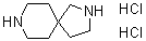2,8-Diazaspiro[4.5]decane hydrochloride (1:2) molecular structure (CAS 1159826-64-8)