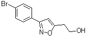 3-(4-Bromophenyl)-5-isoxazoleethanol molecular structure (CAS 1159979-39-1)