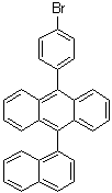 9-(4-Bromophenyl)-10-(1-naphthalenyl)anthracene molecular structure (CAS 1160506-32-0)