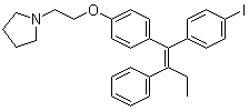 Idoxifene molecular structure (CAS 116057-75-1)