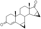 6,7,15,16-Dimethylene-4-ene-3,17-androstenedione molecular structure (CAS 116298-21-6)