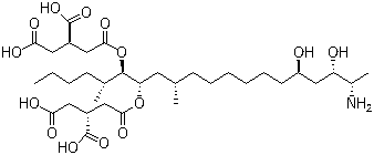 结构式 CAS# 116355-84-1, 伏马菌素 B2