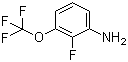 2-Fluoro-3-(trifluoromethoxy)aniline molecular structure (CAS 116369-23-4)