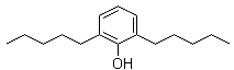 2,6-二戊基苯酚分子结构 (CAS 116374-97-1)