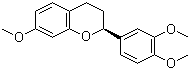 结构式 CAS# 116384-26-0, 3',4',7-三甲氧基黄烷