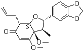 Fargesone B molecular structure (CAS 116424-70-5)