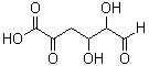 4-Deoxy-5-keto-hexuronic acid molecular structure (CAS 116696-68-5)