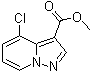 4-Chloropyrazolo[1,5-a]pyridine-3-carboxylic acid methyl ester molecular structure (CAS 1167056-15-6)