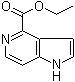 1H-Pyrrolo[3,2-c]pyridine-4-carboxylic acid ethyl ester molecular structure (CAS 1167056-36-1)
