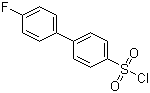 4'-Fluorobiphenyl-4-sulfonyl chloride molecular structure (CAS 116748-66-4)