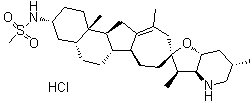 Saridegib hydrochloride molecular structure (CAS 1169829-40-6)
