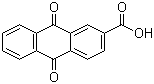 结构式 CAS# 117-78-2, 蒽醌-2-羧酸