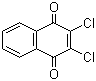 二氯萘醌分子结构 (CAS 117-80-6)