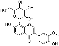 3'-Methoxypuerarin molecular structure (CAS 117047-07-1)