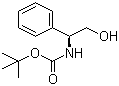 结构式 CAS# 117049-14-6, Boc-L-苯甘氨醇; (S)-N-叔丁氧羰基-2-苯甘氨醇