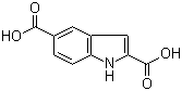 Indole-2,5-dicarboxylic acid molecular structure (CAS 117140-77-9)