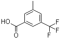 3-Methyl-5-trifluoromethylbenzoic acid molecular structure (CAS 117186-02-4)