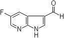 5-Fluoro-1H-pyrrolo[2,3-b]pyridine-3-carboxaldehyde molecular structure (CAS 1171920-17-4)