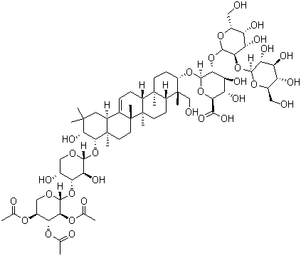 大豆皂苷 Aa分子结构 (CAS 117230-33-8)