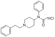 Acetylfentanyl Hydrochloride molecular structure (CAS 117332-89-5)