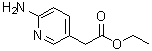 Ethyl 2-(6-aminopyridin-3-yl)acetate molecular structure (CAS 1174229-72-1)