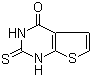 2-Thioxo-2,3-dihydrothieno[2,3-d]pyrimidin-4(1H)-on molecular structure (CAS 117516-97-9)