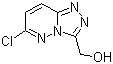 (6-Chloro[1,2,4]triazolo[4,3-b]pyridazin-3-yl)methanol molecular structure (CAS 1175301-94-6)