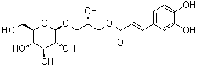 拉哥罗苷 C分子结构 (CAS 117591-85-2)